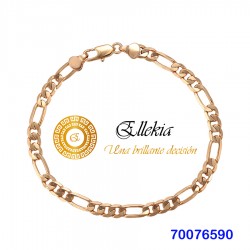 Pulsera de Oro Laminado de...