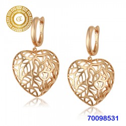 Aretes de Oro Laminado de...