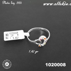 ANILLO DE PLATA LEY .925...