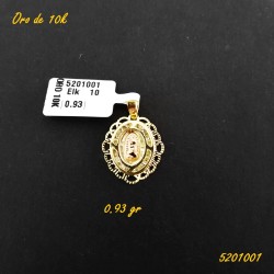 Medalla Oro de 10 KT 5201001