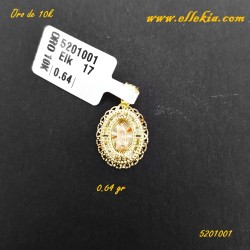 Medalla Oro de 10 KT 5201001