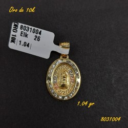 MEDALLA ORO DE 10 KT 8031004