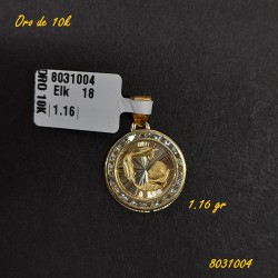 MEDALLA DE ORO 10 KT 8031004