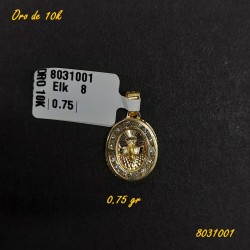 MEDALLA DE ORO 10 KT 8031001
