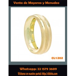 Argolla clásica 6 mm CL1202