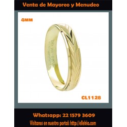 Argolla clásica 4 mm CL1128