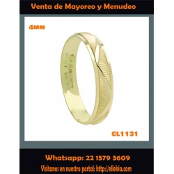 Argolla clásica 4 mm CL1131