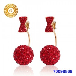 Aretes de Oro Laminado de...