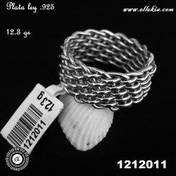 Anillo de Plata Ley .925...