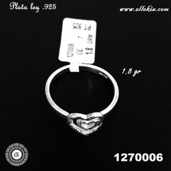 Anillo de Plata Ley .925...