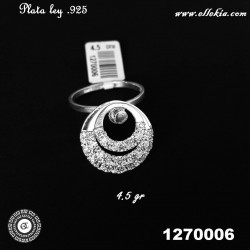 Anillo de Plata Ley .925...