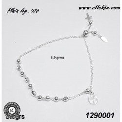 Pulsera para Dama Plata Ley...