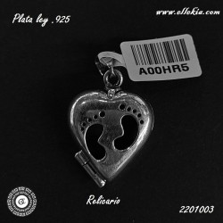 Relicario Plata Ley .925...