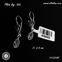 Aretes plata ley .925 1113149