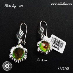 Aretes plata ley .925 1113142