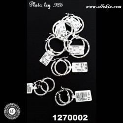 Arracadas de Plata Ley 925...