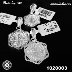 Medalla de San Benito Plata...