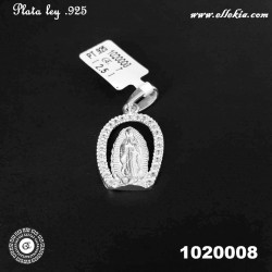 Medalla de la Virgen Plata...