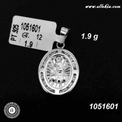 Medalla de la Virgen en...