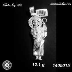 Dije de San Judas en Plata...