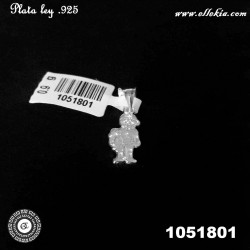 Dije de Niño en Plata ley...