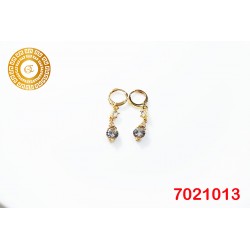 Aretes de Oro Laminado de...