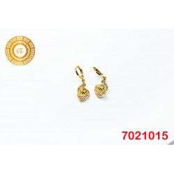 Aretes de Oro Laminado de...