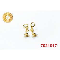 Aretes de Oro Laminado de...